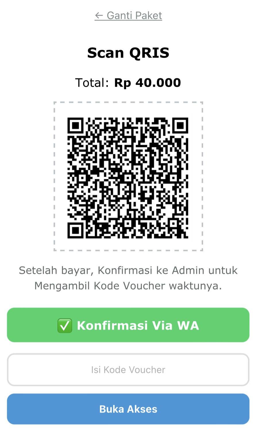 Langkah 1 Baris 2