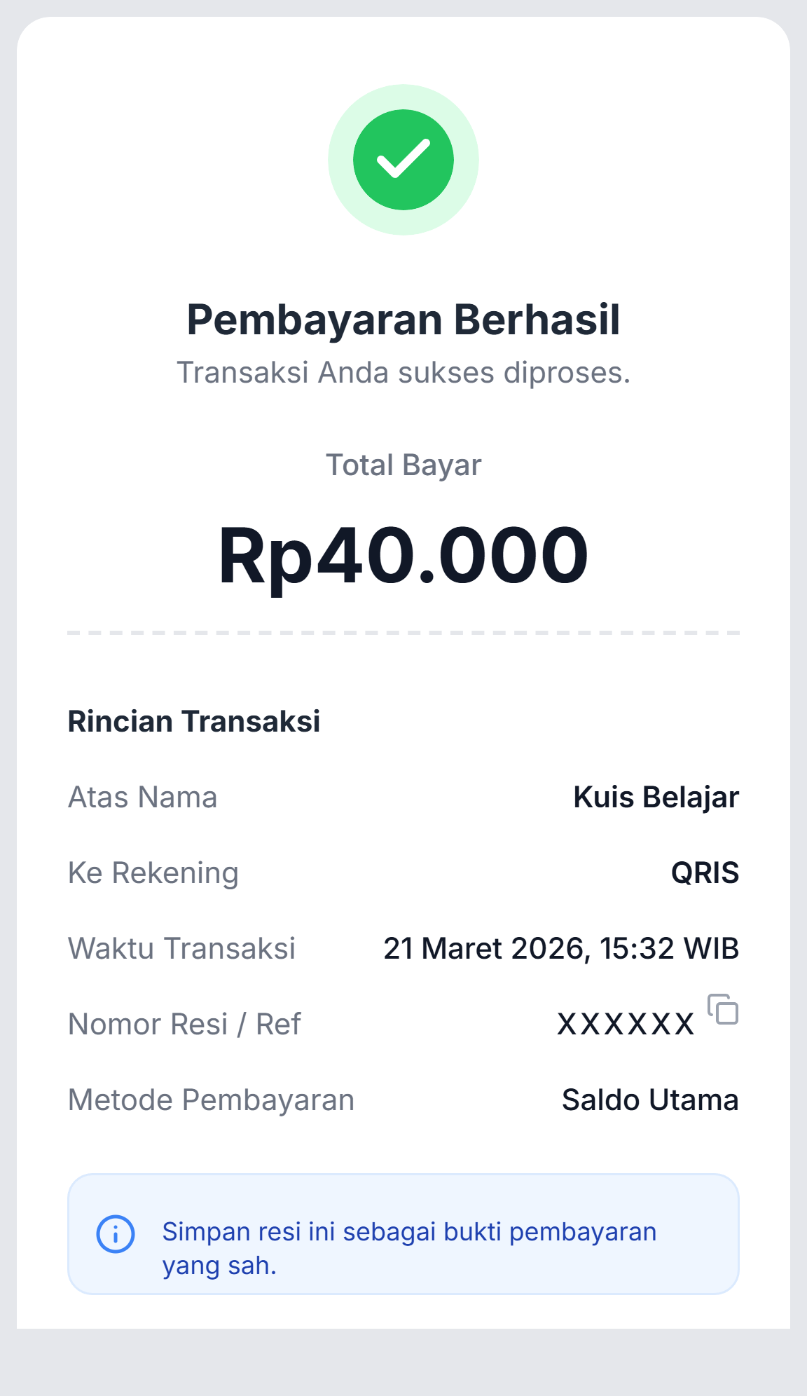 Langkah 2 Baris 2