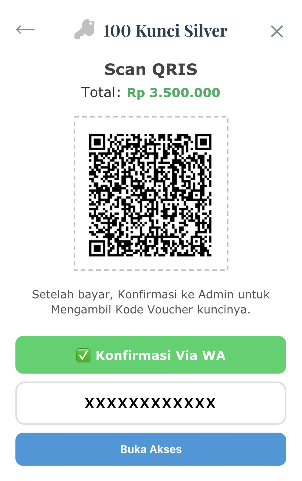 Langkah 5 Baris 1